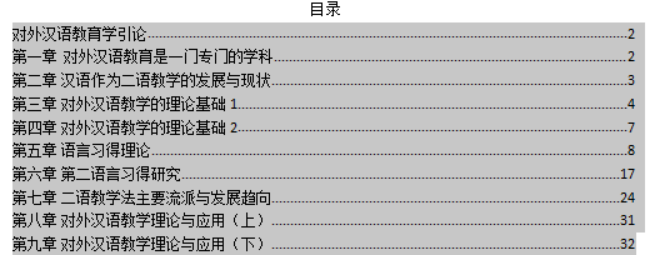 南京大學海外教育學院漢語國際教育專業(yè)碩士研究生入學考試參考書目語言學綱要目錄