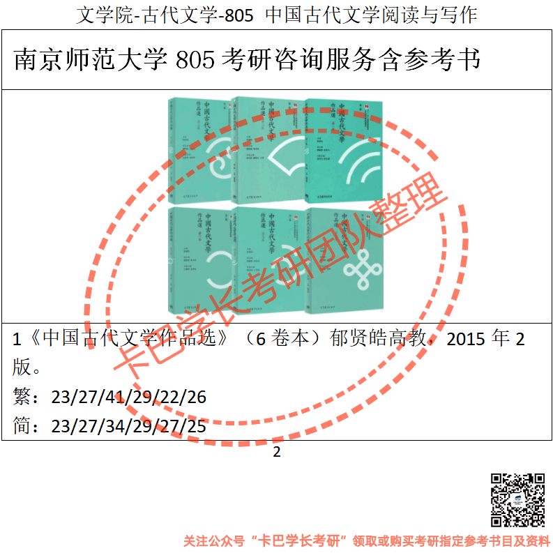 南京師范大學(xué)考研中國古代文學(xué)專業(yè)綜合考研試題資料和答案