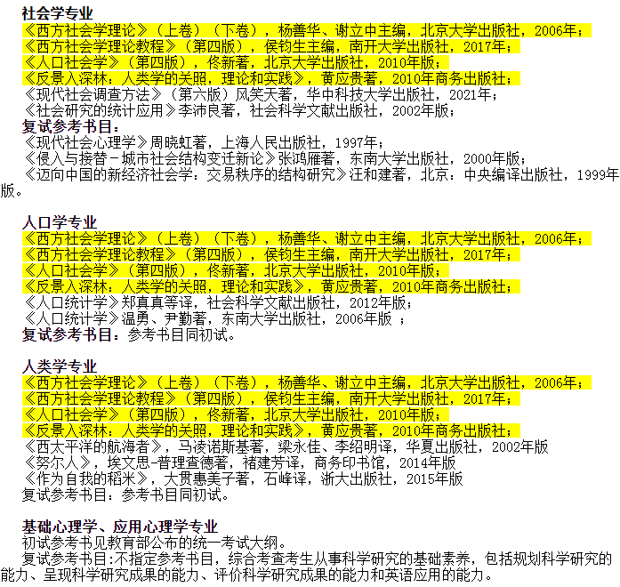 南京大學(xué)考研攻略——社會(huì)學(xué)院（23上岸難度分析/歷年數(shù)據(jù)/參考書目）